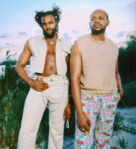 Cavemen siblings Kingsley and Benjamin performing highlife music live