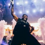 “Davido performing live on 5ive Alive Tour 2025”