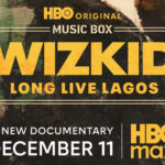 Wizkid posing confidently in Lagos for the Long Live Lagos documentary on HBO Max