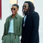 Olamide Adedeji speaking at York University in Toronto after naming Wizkid the top Afrobeats artist since Fela Kuti, a moment that sparked major online debate among Afrobeats fans.