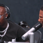 Wizkid and Asake announcing REAL Volume 1 during their Apple Music radio takeover.