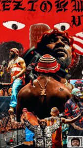 Odumodublack smiling while holding the Headies Next Rated prize car keys and showing excitement.