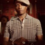 Wizkid marking his 10 billion Spotify streams achievement as a global music icon.