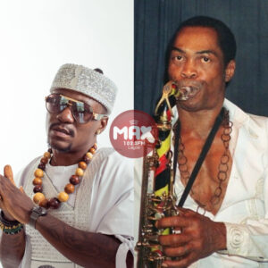 Konga speaking about the Konga and Fela connection during a radio interview on African music and legacy.