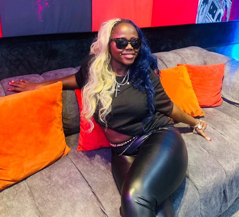 Sweet Yet Nuclear performing or speaking about the inspiration behind All In Order and her cultural musical influences.