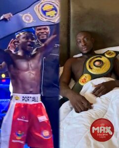 Portable Carter Efe celebrity boxing 2026