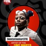 SweetYetNuclear (SYN), the Artist of the Quarter, known for her Afro-fusion sound and emotionally driven storytelling.