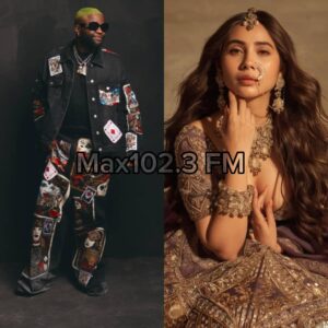 Official promotional artwork for Skales and Zahrah's new song "MOVE BODY."