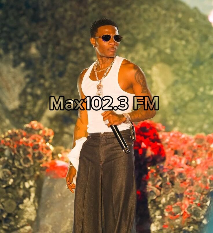 Wizkid performs Alaye during his headline set at Afro Nation Portugal as thousands of fans sing along.