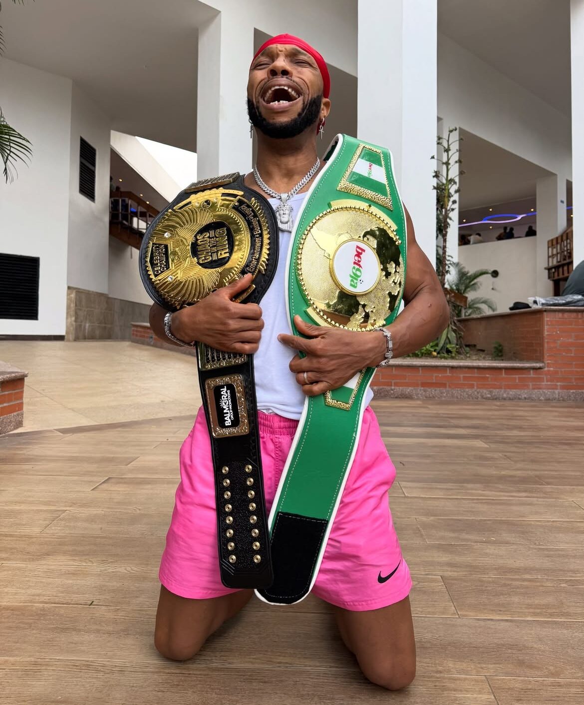 Charles Okocha discusses celebrity feuds during a MAX Mix interview