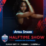 Ayra Starr set to headline NFL London halftime show