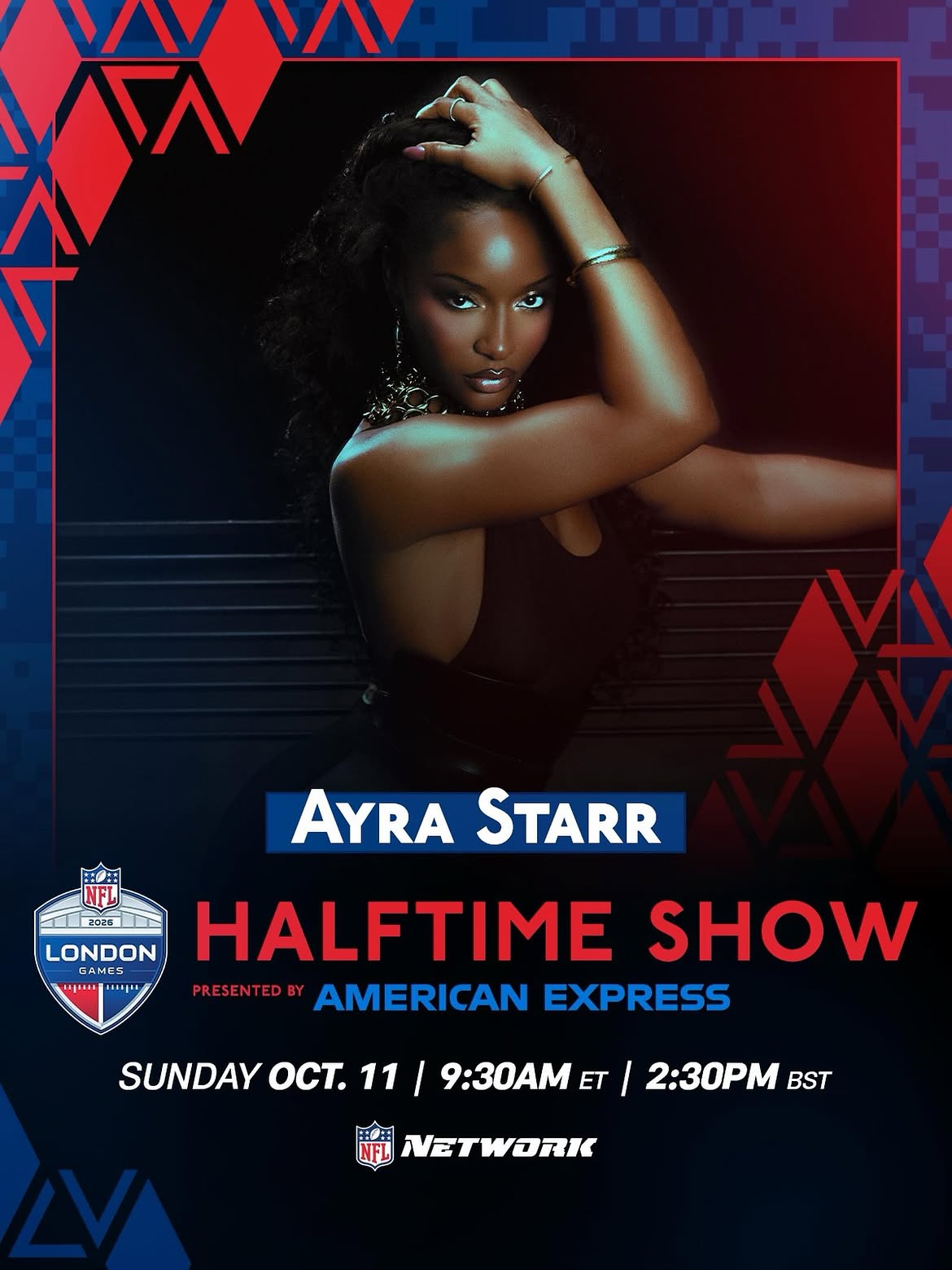 Ayra Starr set to headline NFL London halftime show