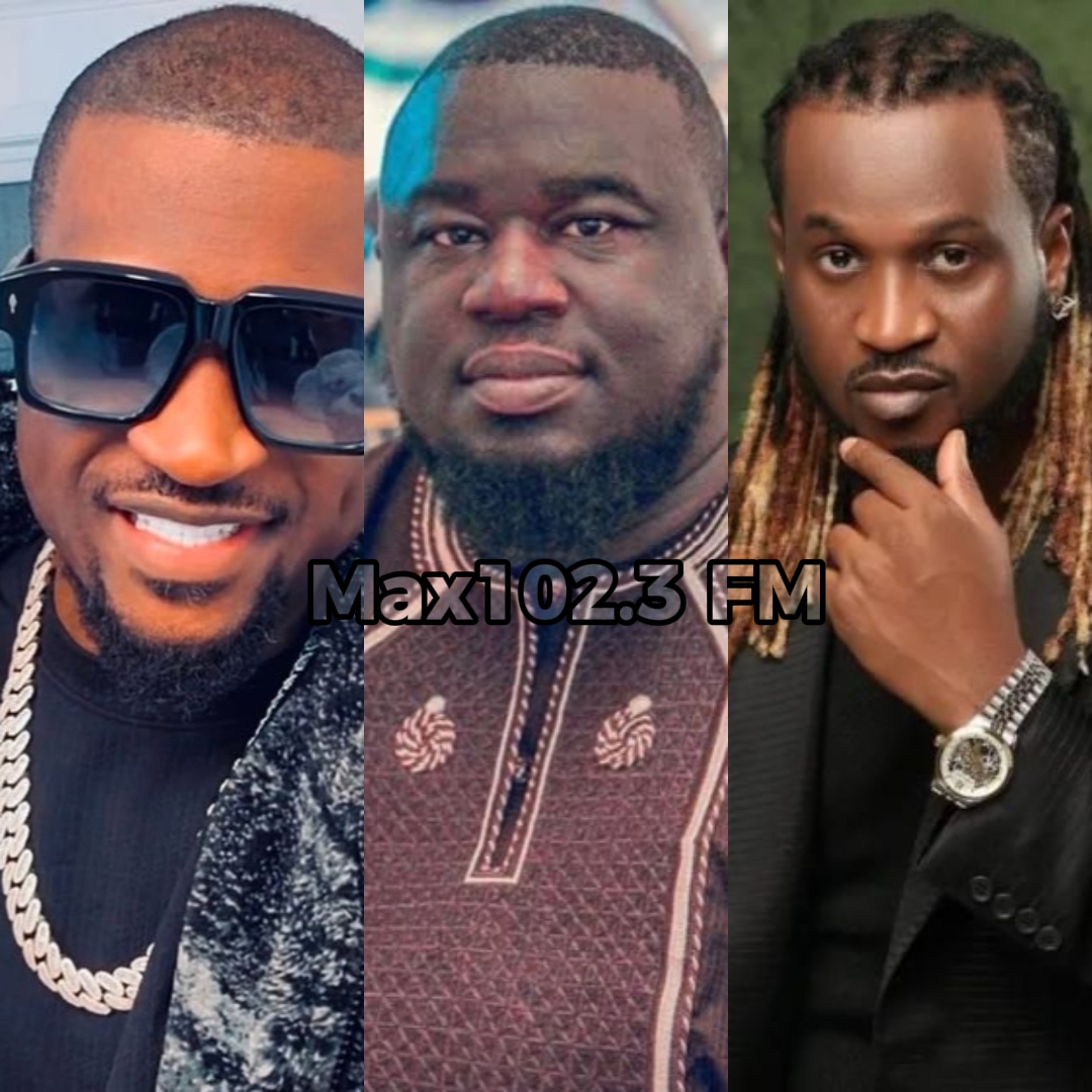 Mr P Peter Okoye and Rudeboy Paul Okoye linked to a proposed boxing match.