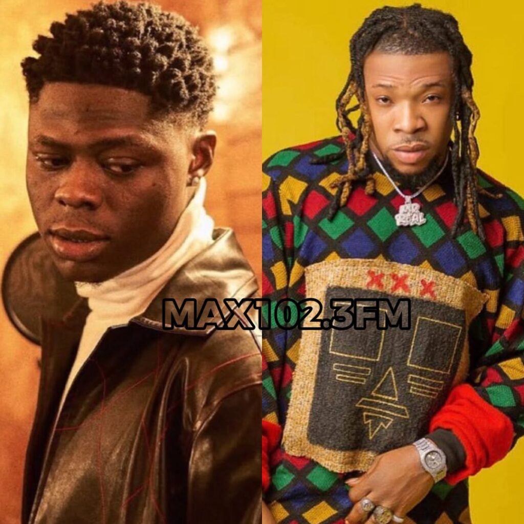Mr Real and MohBad pictured together during their music careers