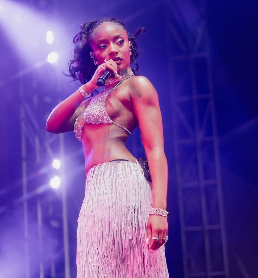 Ayra Starr poses during the Starrgirl era after the album debuts at No. 2 on Spotify’s Top Albums Debut Global chart