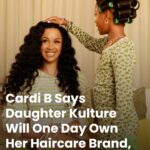 Kulture Kiari on set for the Grow-Good campaign shoot