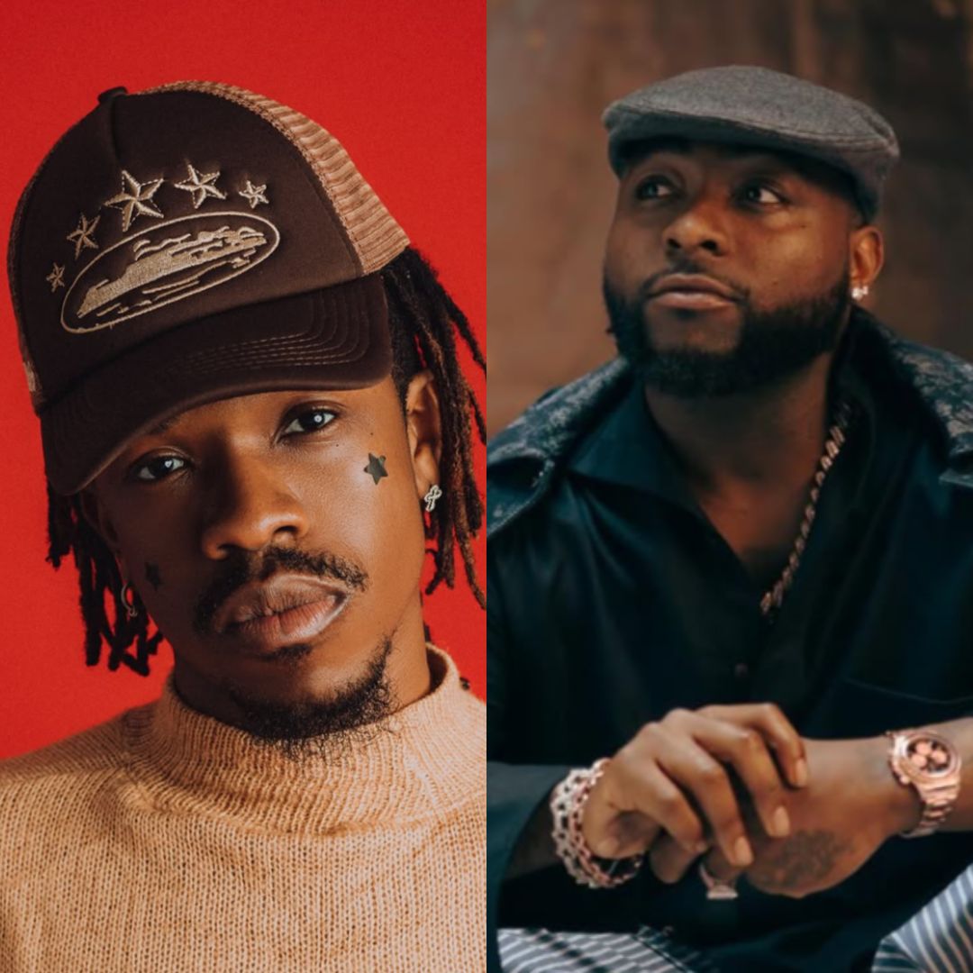 BoyPee and Davido together during their music collaboration