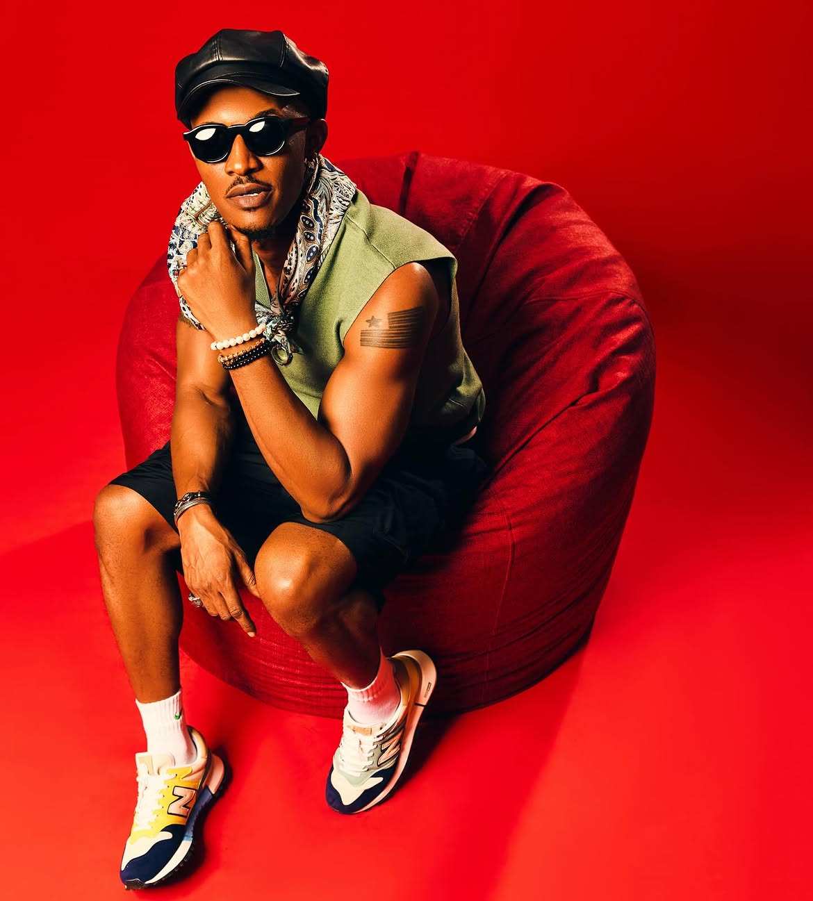 Gideon Okeke discussing method acting and Nollywood reforms during an interview