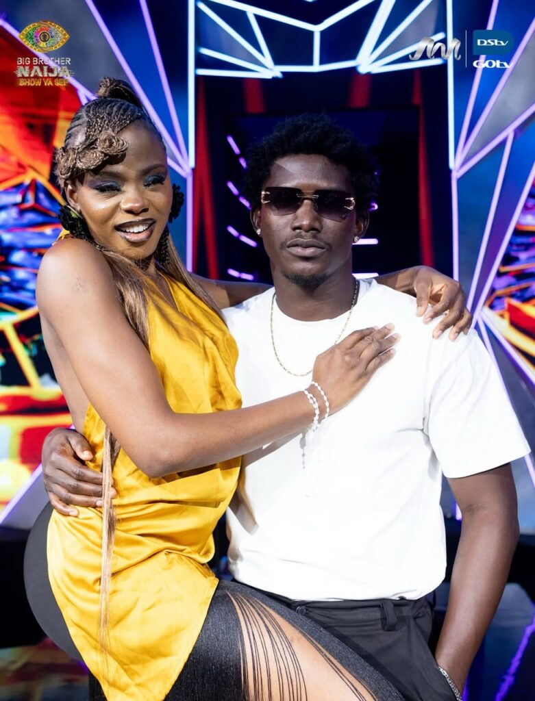 Martin and Mercedes during their MAX FM interview after BBNaija eviction